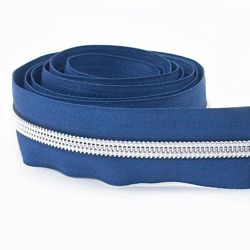 Nylon Reißverschluss Meterware DIY Kleidung Taschen Reparatur 5/10/20m Länge