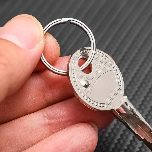 Superleichter Titan Schlüsselanhänger O-Ring Schnalle für Auto Geschenk