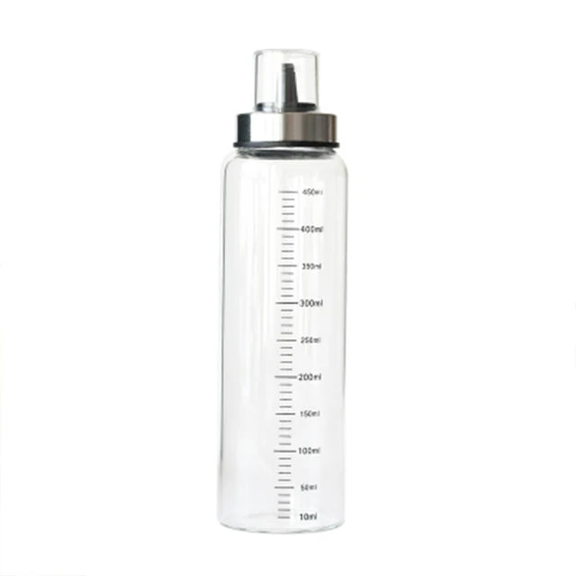 Präziser Dosiergenuss: Umweltfreundliche Glas-Ölflasche 180/300/500ml für Küche