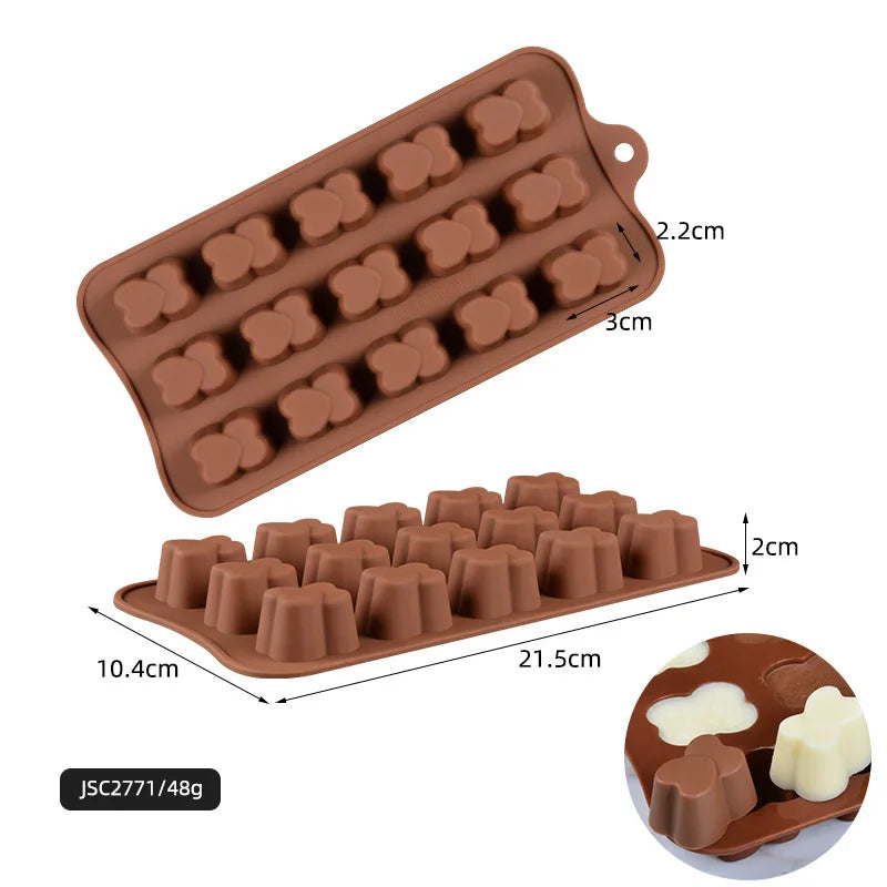Flexible Silikon Kuchenform für Süßwaren Backen – Antihaft - Umweltfreundlich