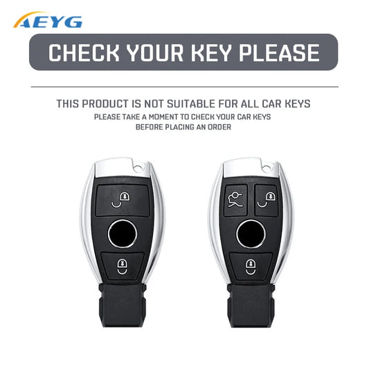 Ultraleichte Carbon Autoschlüsselhülle für Mercedes AMG – exklusiver Schutz