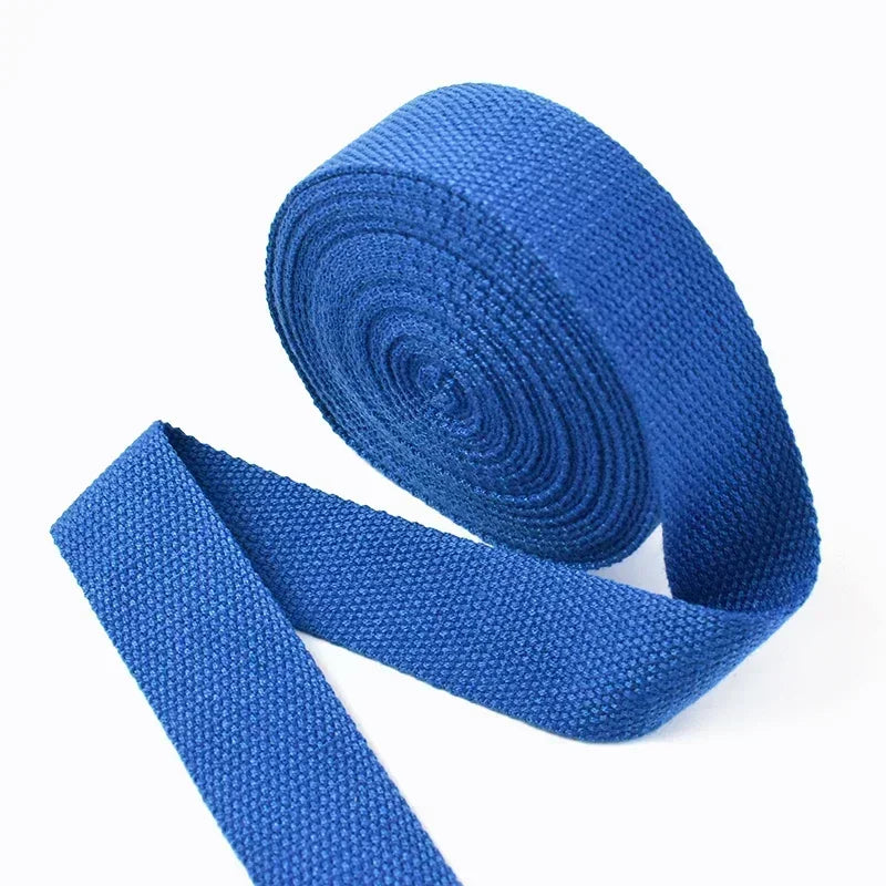 4M Polyester/Nylon Gurtband 1.3mm dick, 20-50mm breit für DIY Nähen Rucksäcke