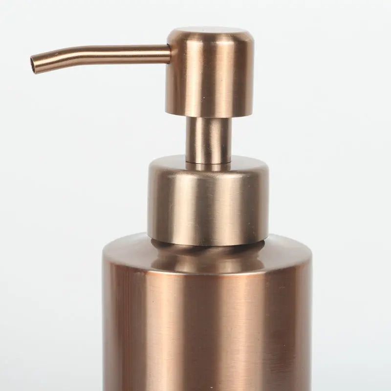 Hygienisch & robust: Flüssigseifenspender aus 304 Edelstahl, 250-550ml