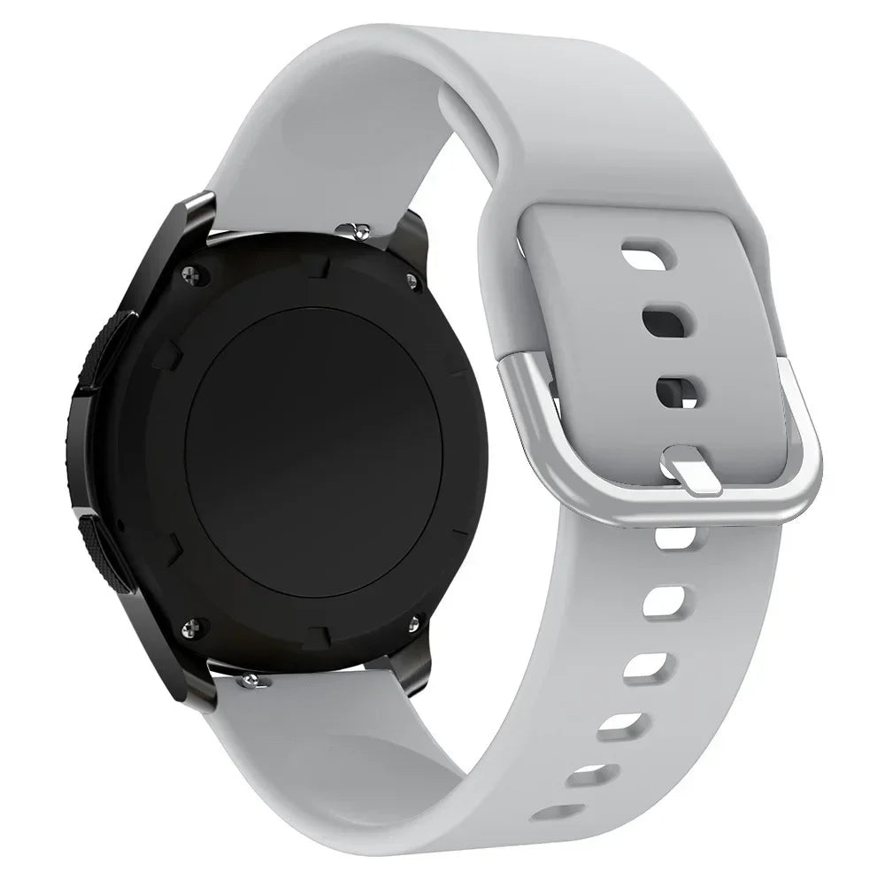 Silikon Uhrenarmband 20/22mm kompatibel mit Smartwatches und Sportuhren