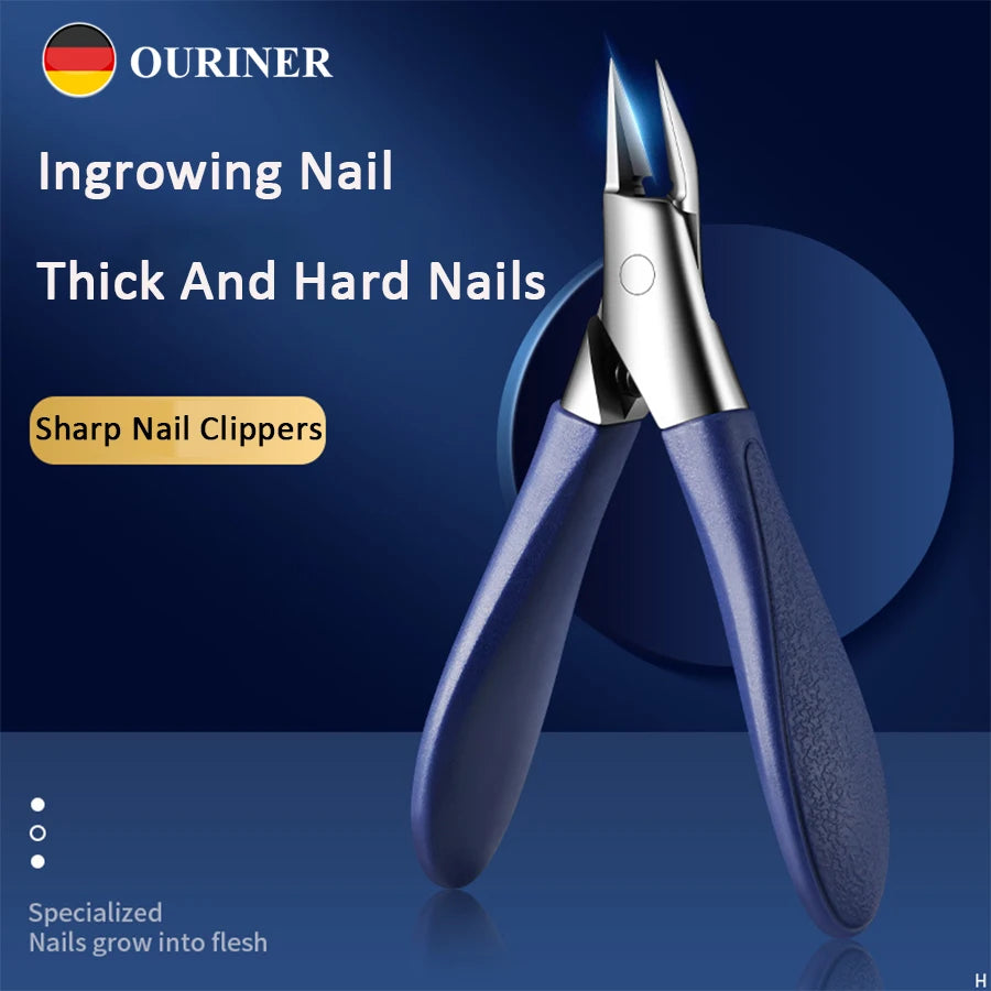 Präzises Edelstahl-Trimmer-Set für Finger & Zehen – Komfortables Styling im praktischen Kombipaket
