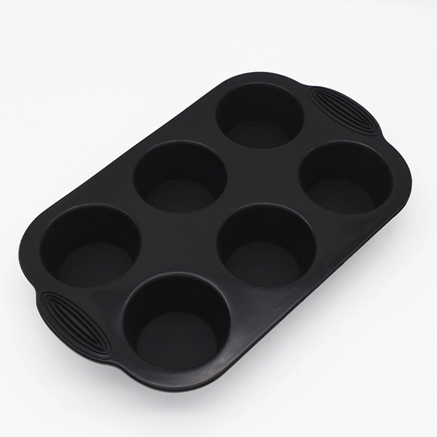 Flexible Silikon-Muffinform 6 Tassen – Antihaft - spülmaschinenfest fürs Backen
