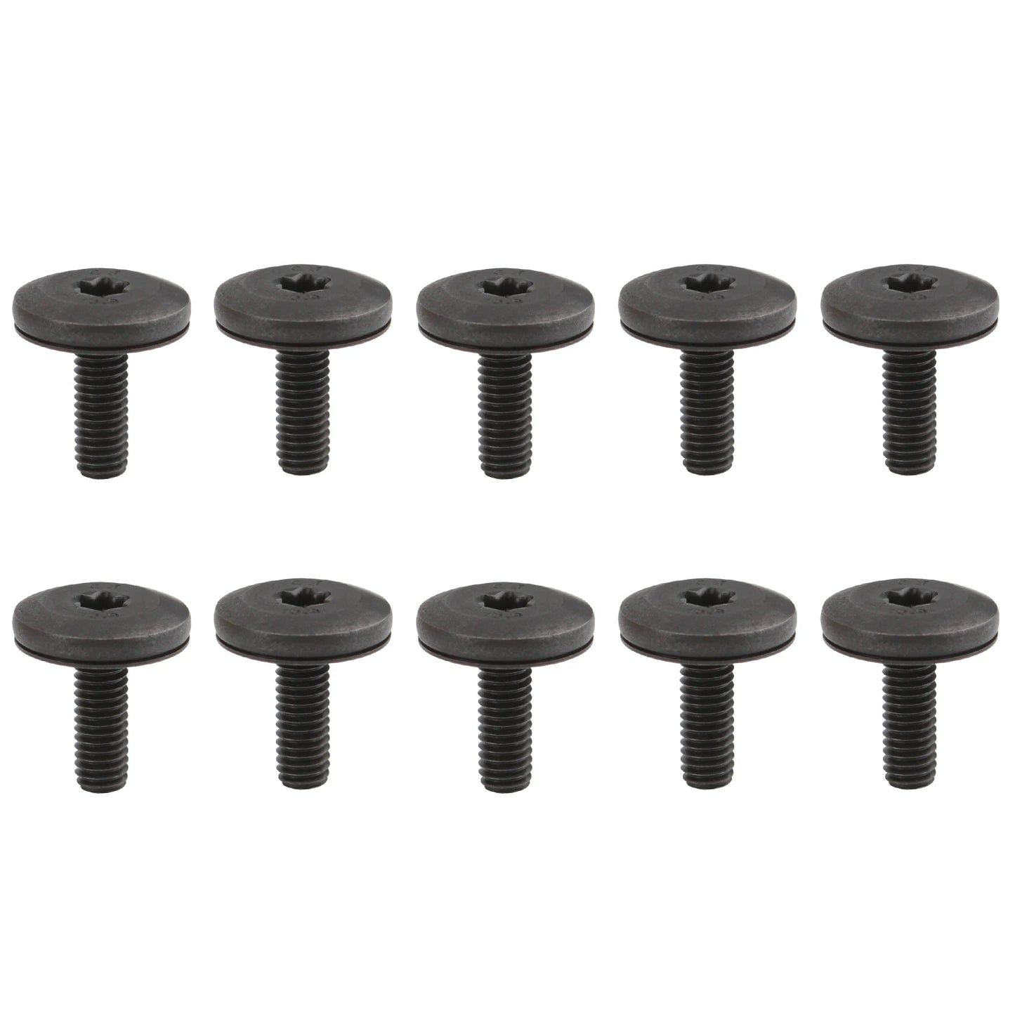 T30 Torx Schrauben M6x18 Scheinwerfer Befestigung Schwarz 5-10 Stück