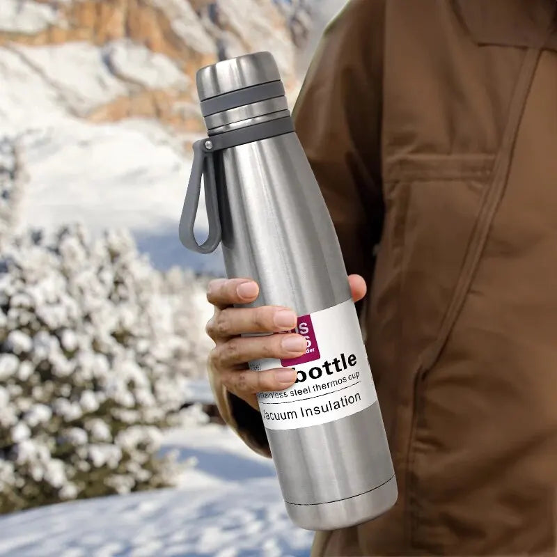Vakuumisolierte Edelstahl-Thermosflasche 850-1500ml – warm - kalt lang