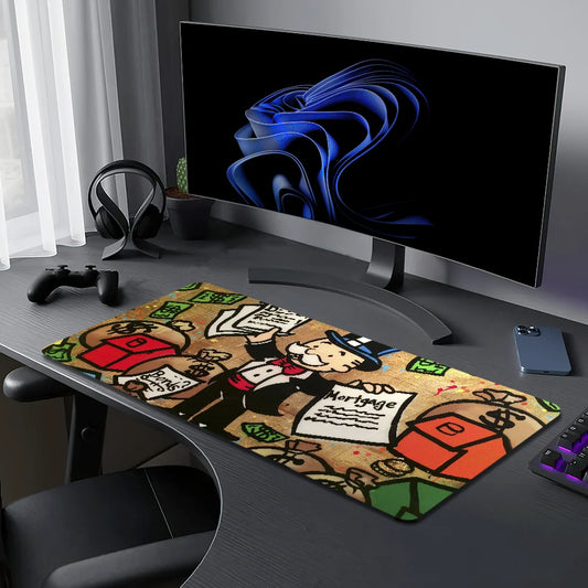 XXL Mauspad - Schreibtischunterlage für PC, Gaming, Büro – Rutschfest