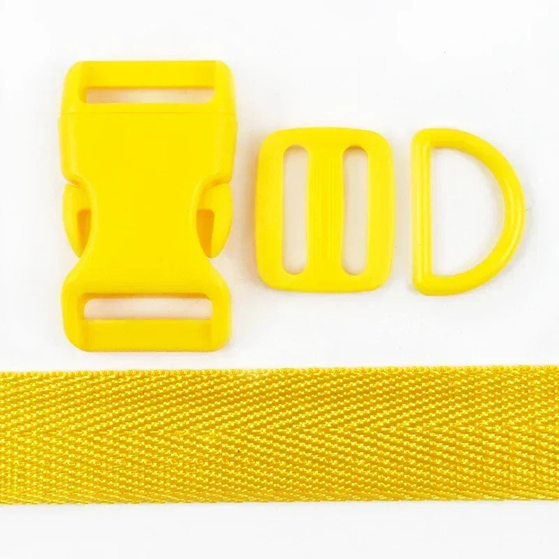 Meetee Kunststoff D-Ring Gurtband mit Schnalle – 20/25mm Sets-Yabubest - Home & More