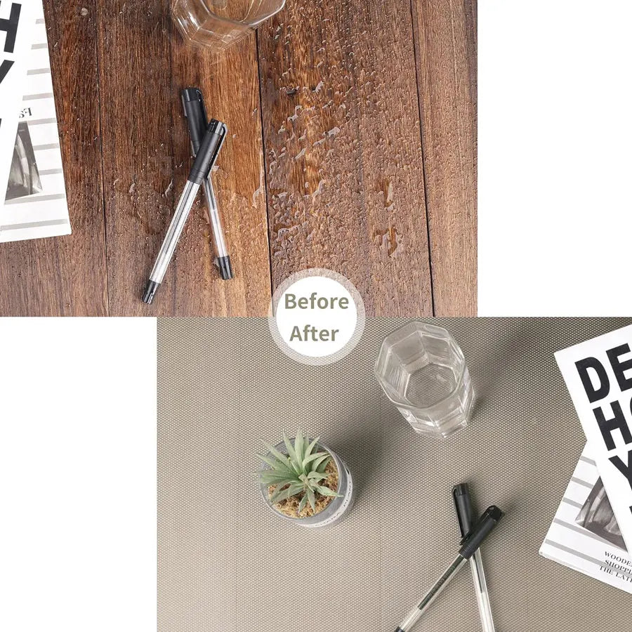 Rutschfeste EVA Regaleinlagen für Küchenschränke – wasserdicht - schützend