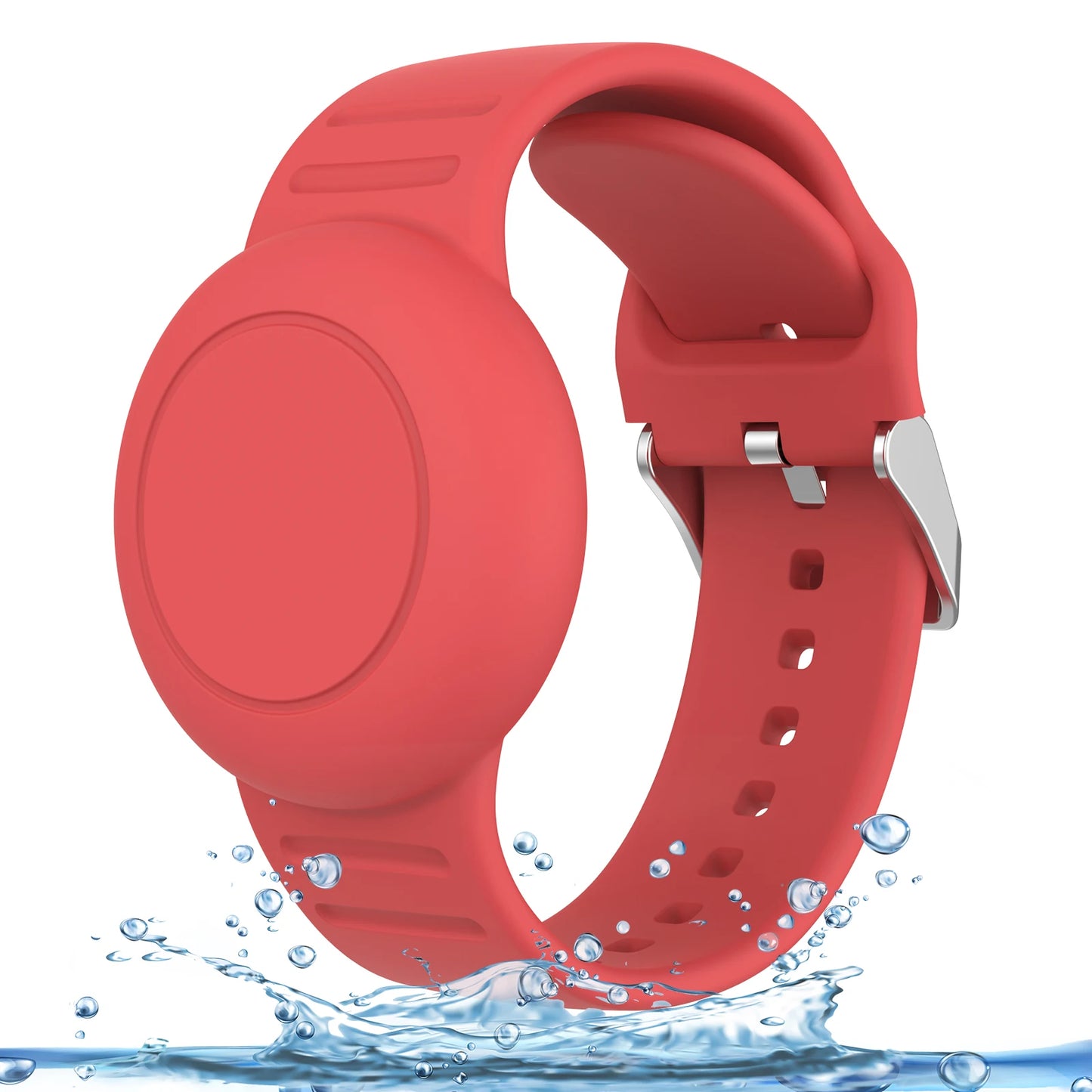 Wasserdichte Schutzhülle und Silikonarmband für AirTag Tracker Kinder-Yabubest - Home & More