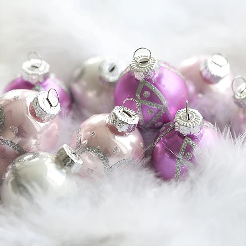 Weihnachts-Ornament Kappen in Rundform als Ersatz für Baumdeko