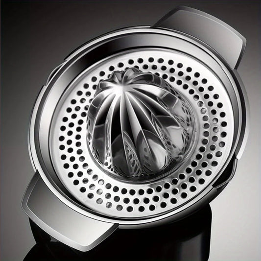 Robuster Edelstahl-Entsafter – Effiziente Zitronen- - Orangenpresse für Frische