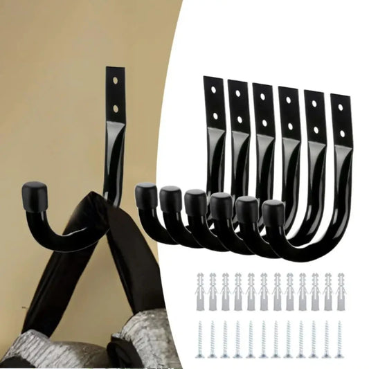 Stabile Wandhaken aus Gusseisen für Garage und Gartengeräte