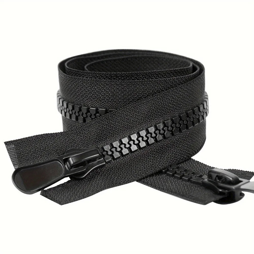 5 Stück Harz-Doppelreißverschlüsse offen 10# für Kleidung & Rucksäcke-Yabubest - Home & More