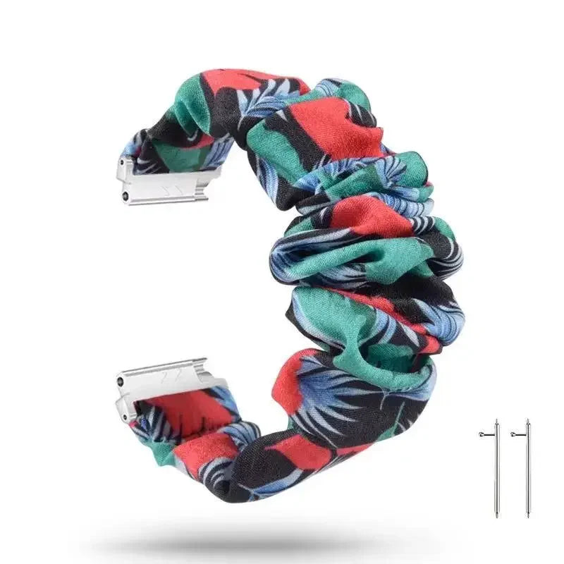 Elastisches Nylon Uhrenarmband 20mm 22mm für Smartwatches - Dehnbar Bequem