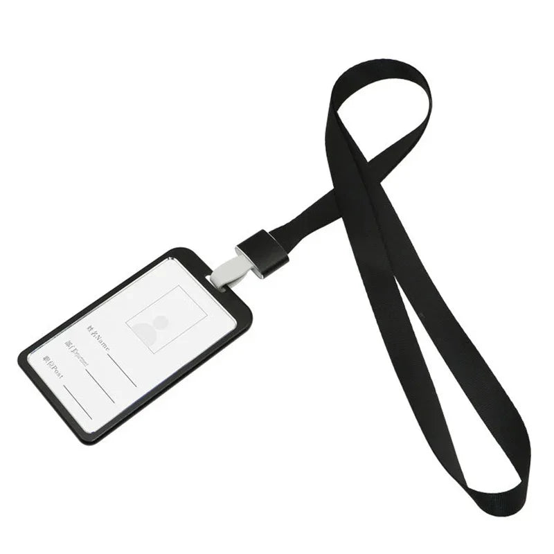 Unisex Metall Kartenhalter Lanyard für Arbeit ID Karten Business