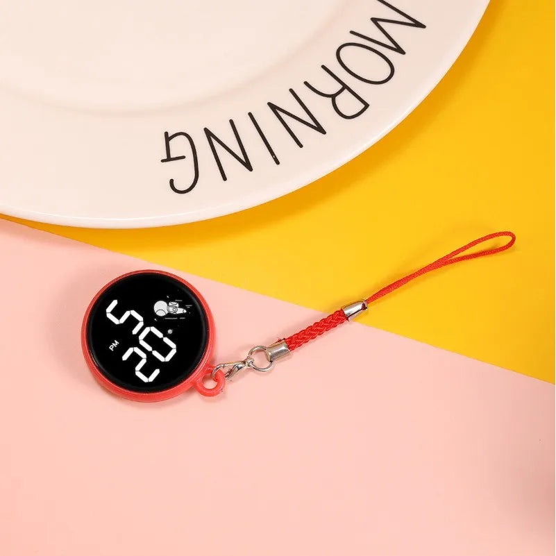 LED-Taschenuhr mit Touchfunktion für Kinder einfache digitale Anzeige