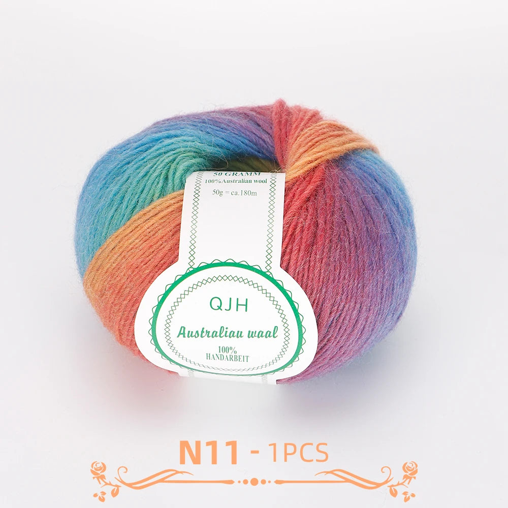 50g Kaschmir Wolle Kammgarn für Häkeln Stricken Umweltfreundlich