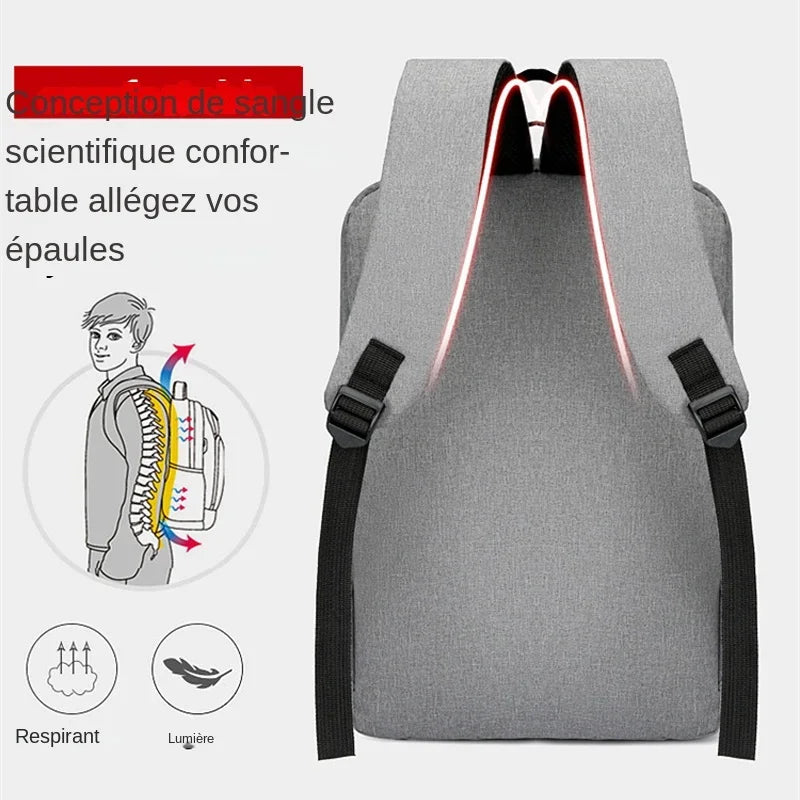 Wasserdichter Business Laptop Rucksack Herren USB Große Kapazität
