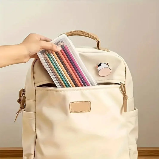 Großes Federmäppchen mit viel Platz für Stifte und Büro-Werkzeuge