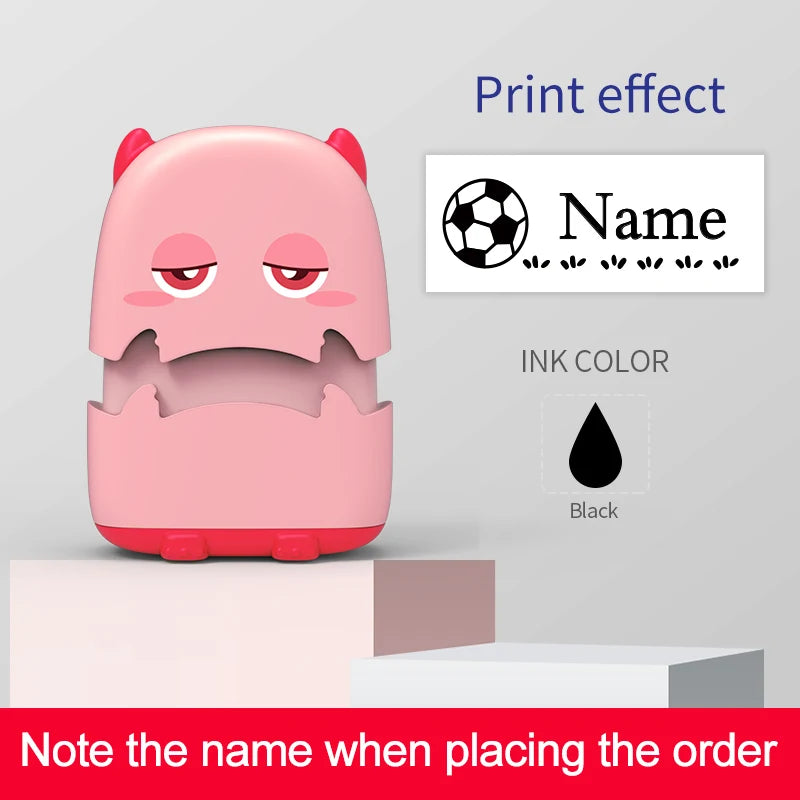 Wiederverwendbares Baby-Namenstempel-Set – Ungiftig, wasserfest - personalisierbar