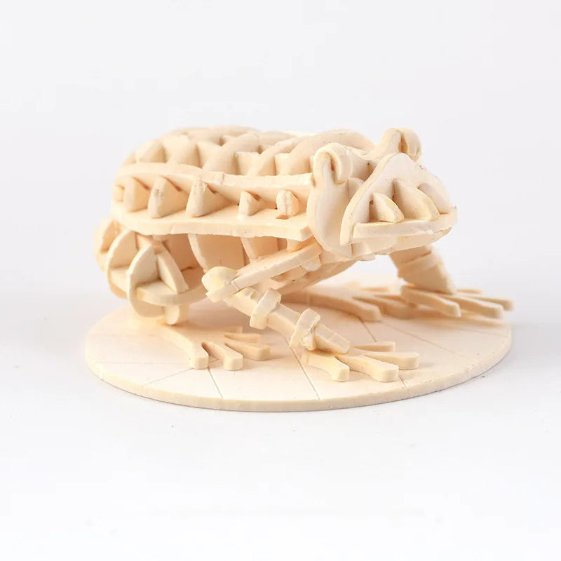 3D Holzpuzzle Tier Montageset DIY Geschenk für Kinder ab 12 Jahren
