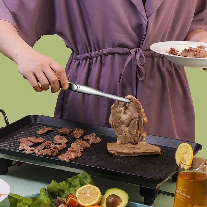 Robuste Grillzange 304 Edelstahl 26 cm – Sicherer Halt beim Grillen
