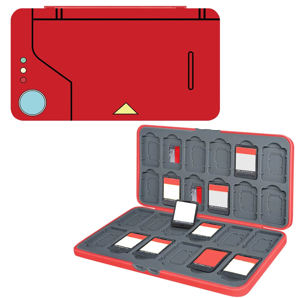 Spielkarten- und Micro-SD-Aufbewahrung für Nintendo Switch Modelle
