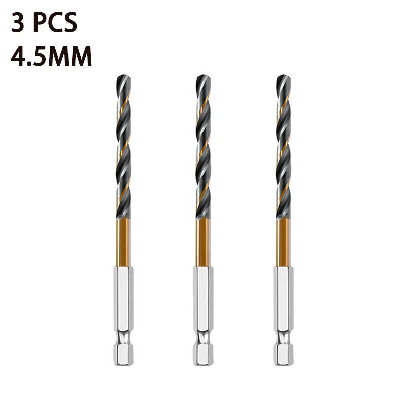 3/7/13PCS Spiralbohrer Set mit Hex Schaft für Holz und Metall