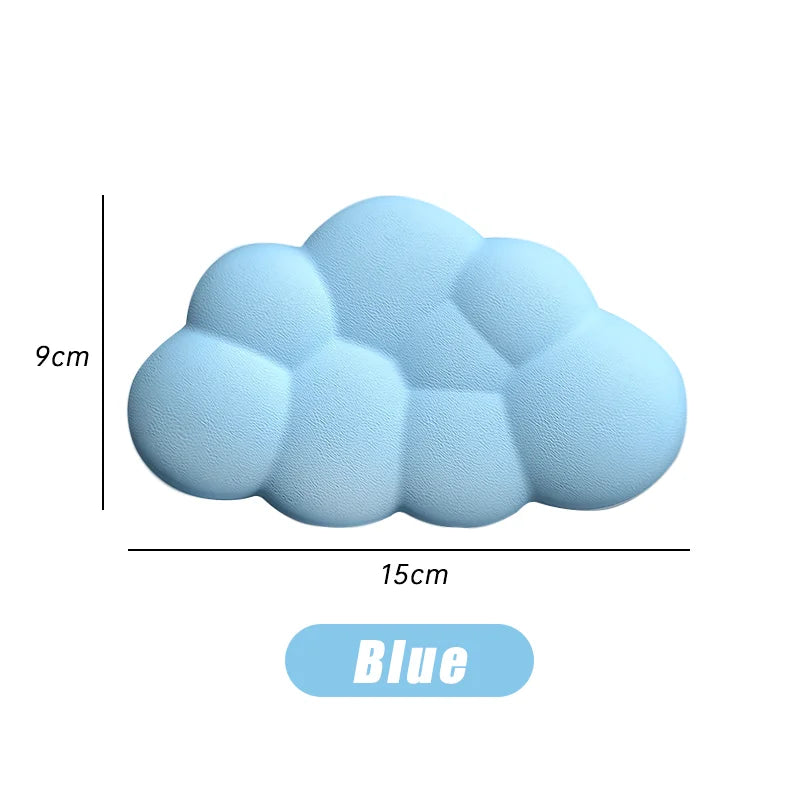Ergonomische Handgelenkauflage Wolkenform mit Memory-Schaum und rutschfest