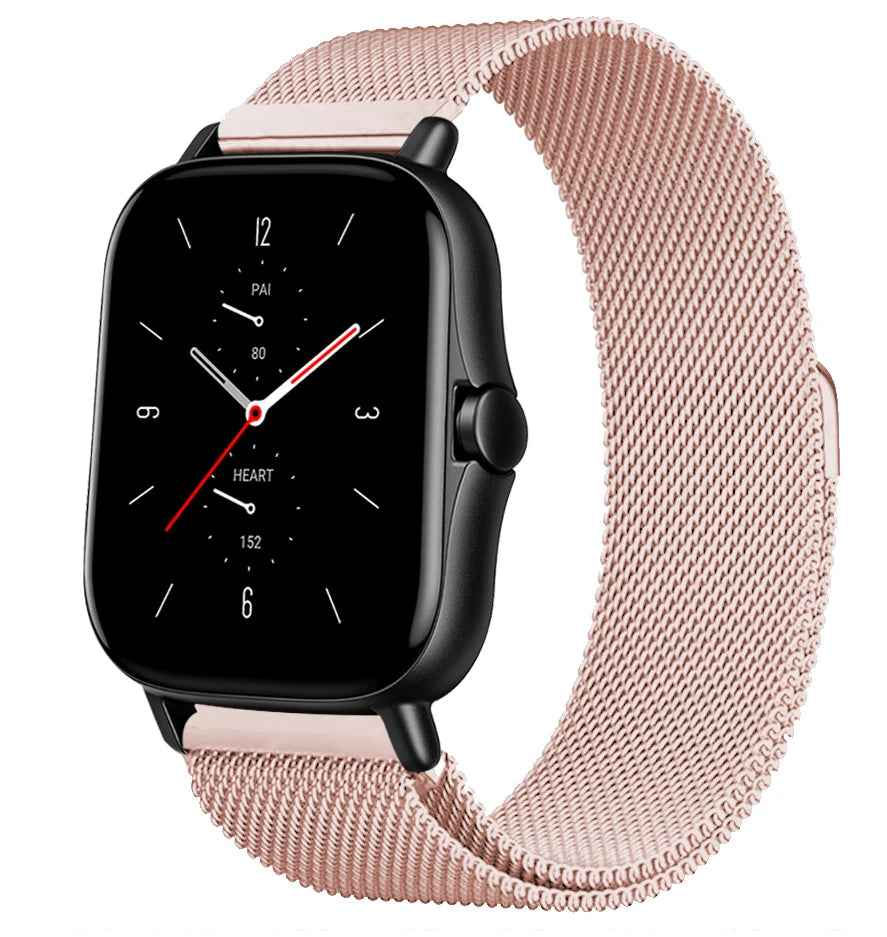 Magnetisches Edelstahl-Smartwatch-Armband 20/22mm – Komfort - Stil in 6 Farben