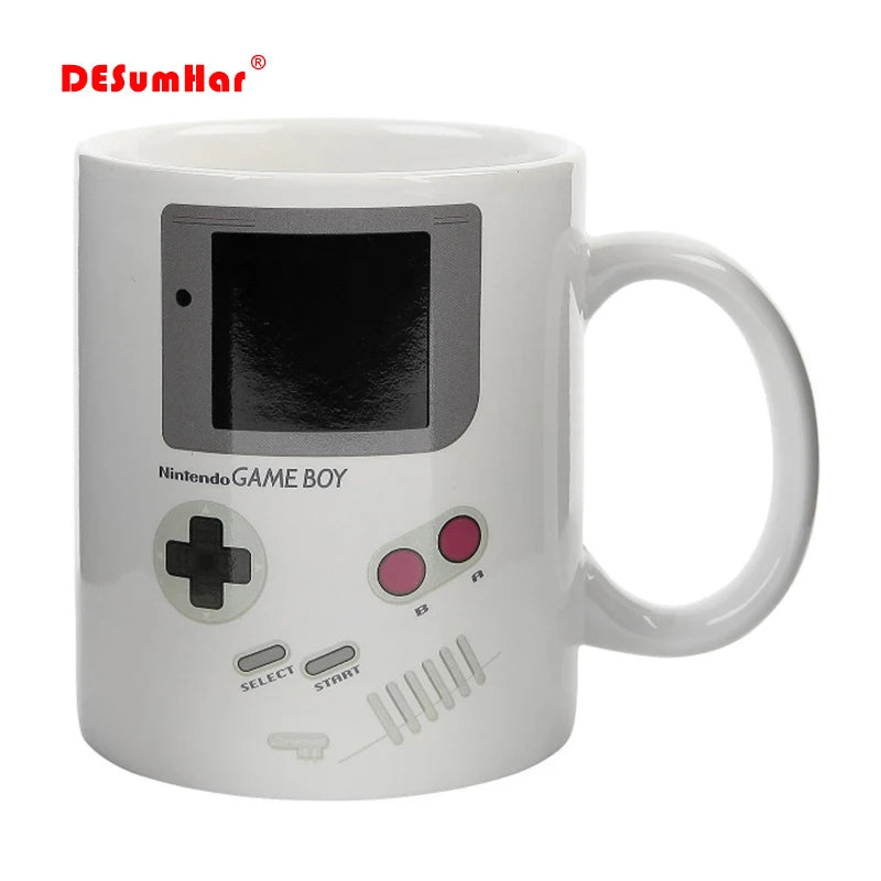 Lustiger Farbwechsel-Keramikbecher 330ml – Umweltfreundlich & originell fürs Büro
