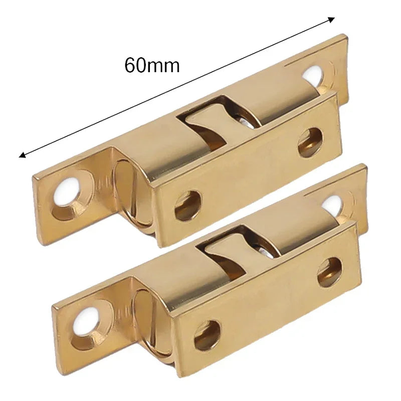 Verlässlicher Möbel-Tür Ball Latch Messing mit Doppelroller - einstellbarer Spannung
