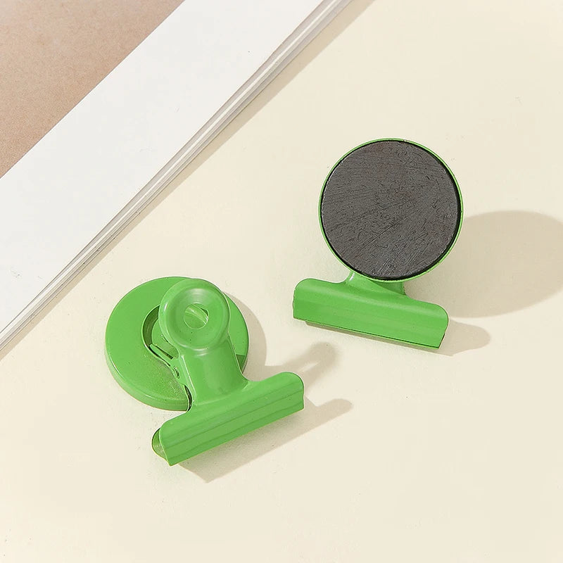 Starke Magnetclips für Kühlschrank, Whiteboard, Büro – Farbiges Notiz-Set