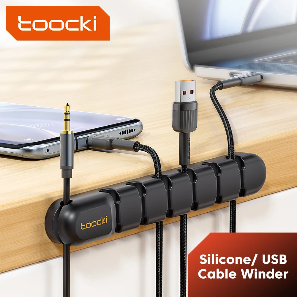 Flexibler Kabel-Organizer mit 3 5 und 7 Löchern für effektives Kabelmanagement