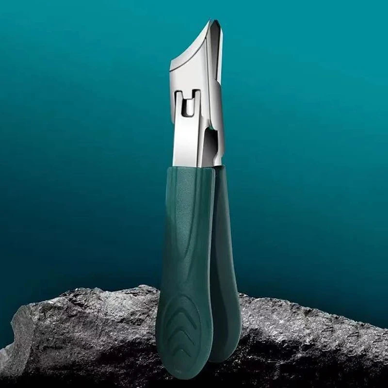 Gebogener Nagelknipser aus Edelstahl spritzwassergeschuetzt Nagelhautentferner-Yabubest - Home & More