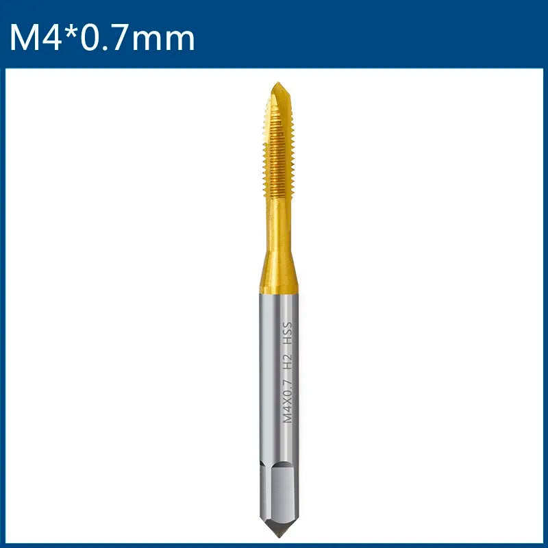 HSS Titanbeschichtung Gewindebohrer M2-M12 Metrisch Handwerkzeuge