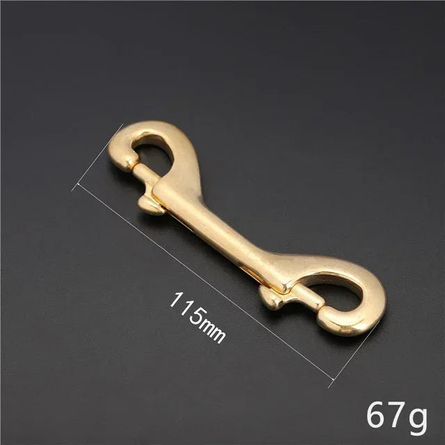 Robuster Karabinerhaken aus Zinklegierung für Gurte und Halsbänder