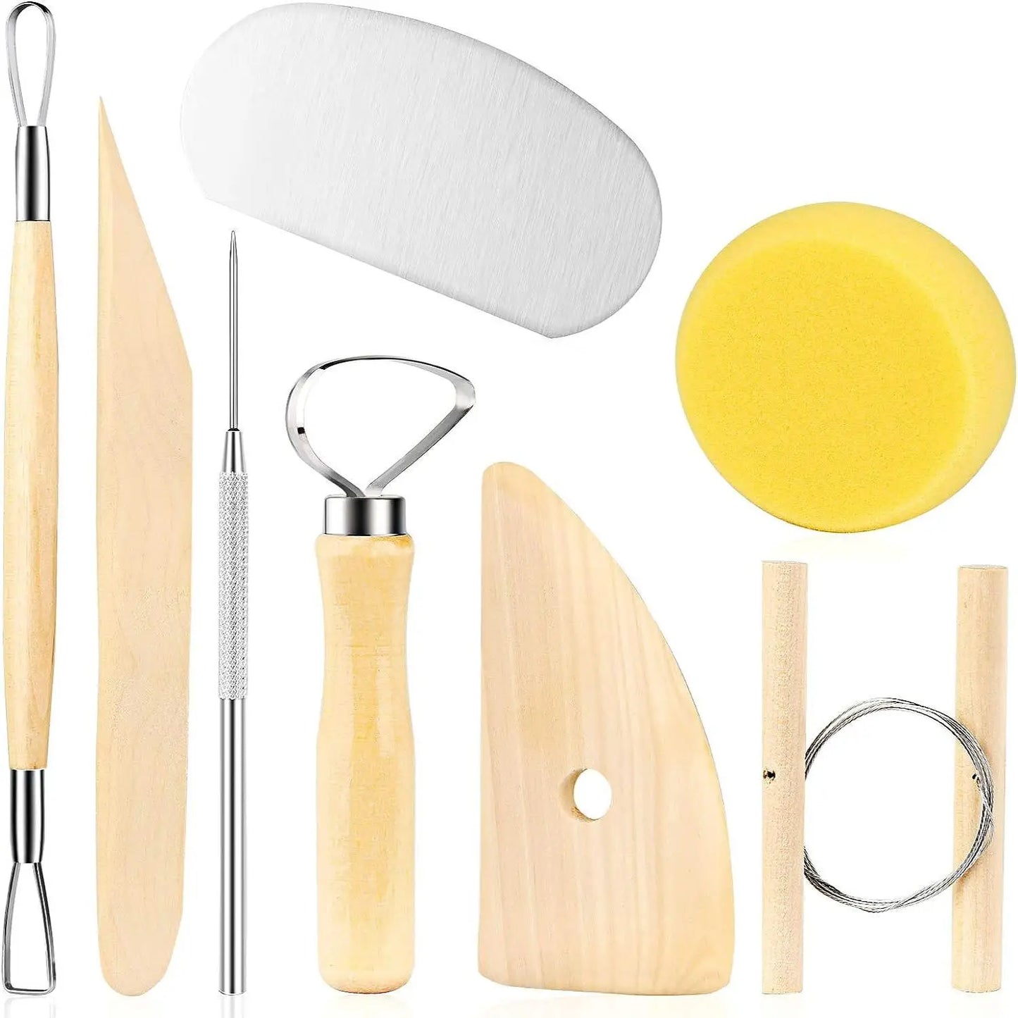Keramik Ton Sculpting Tools Kit mit 42 bis 61 Teilen für Modellierung