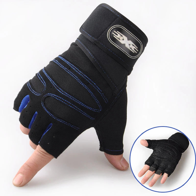 Stoßfeste Gym Handschuhe Unisex – Komfort - Grip für Fitness - Bodybuilding