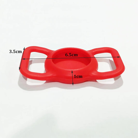 Leuchtende Silikon Schutzhülle für Apple AirTag Haustierhalsband