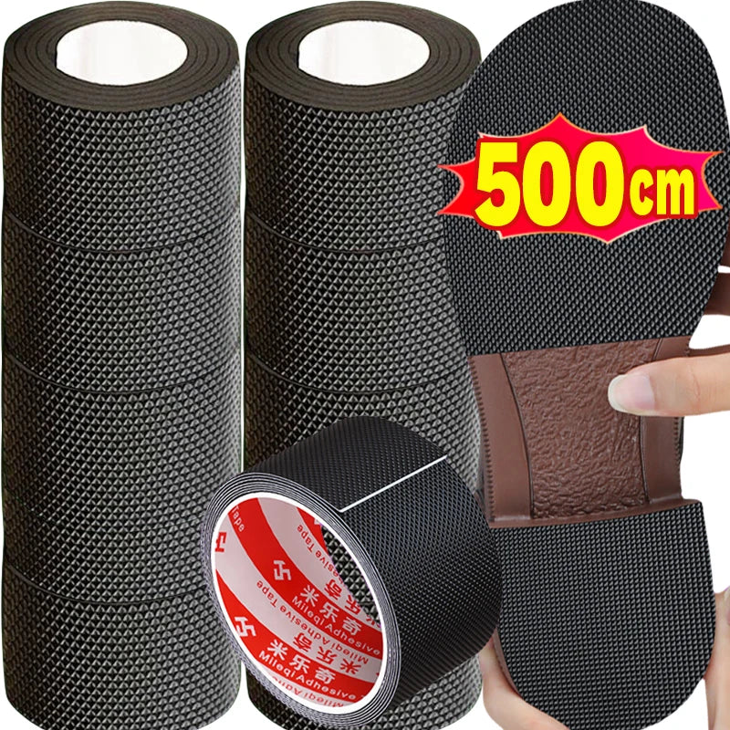 Sicherer Halt - Schutz: Schwarz selbstklebende Anti-Rutsch-Aufkleber 100x10 cm