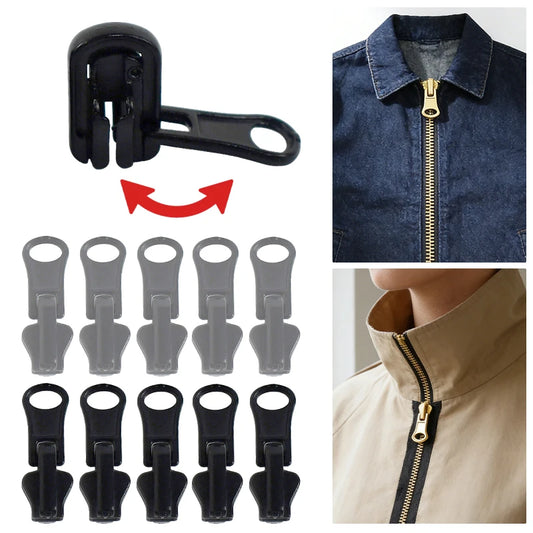 Doppelseitige Reißverschlussschieber für Taschen und Kleidung 10-20 Stück - Yabubest - Home & More