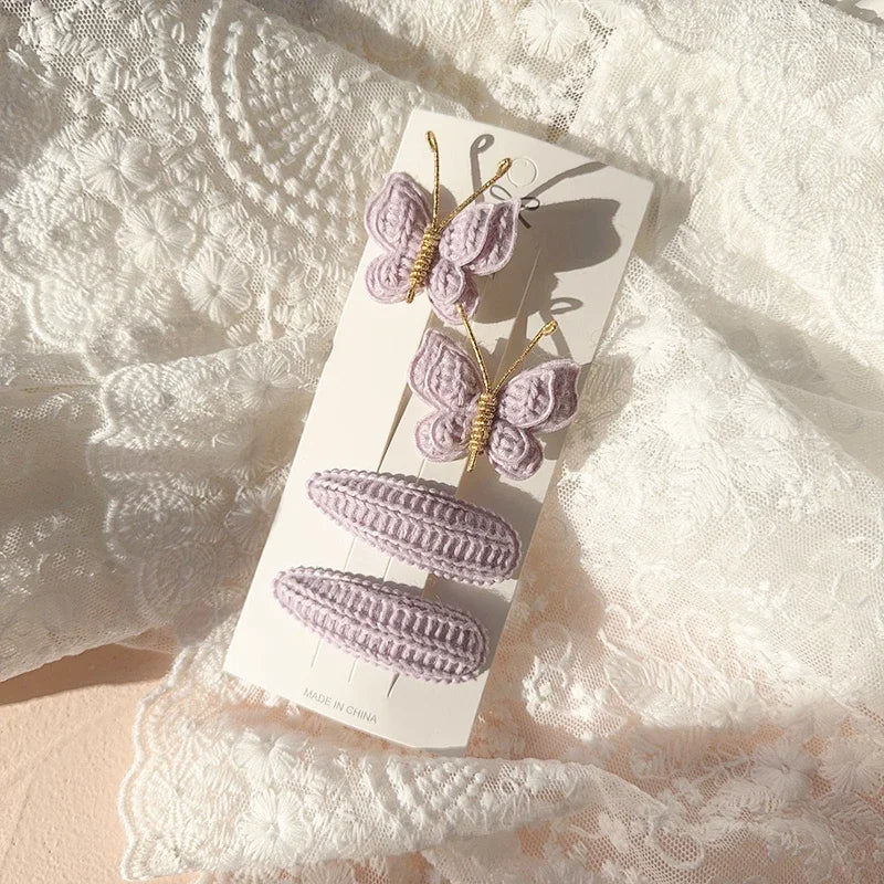 Nette Handgemachte Schmetterling Haar Clips für Mädchen