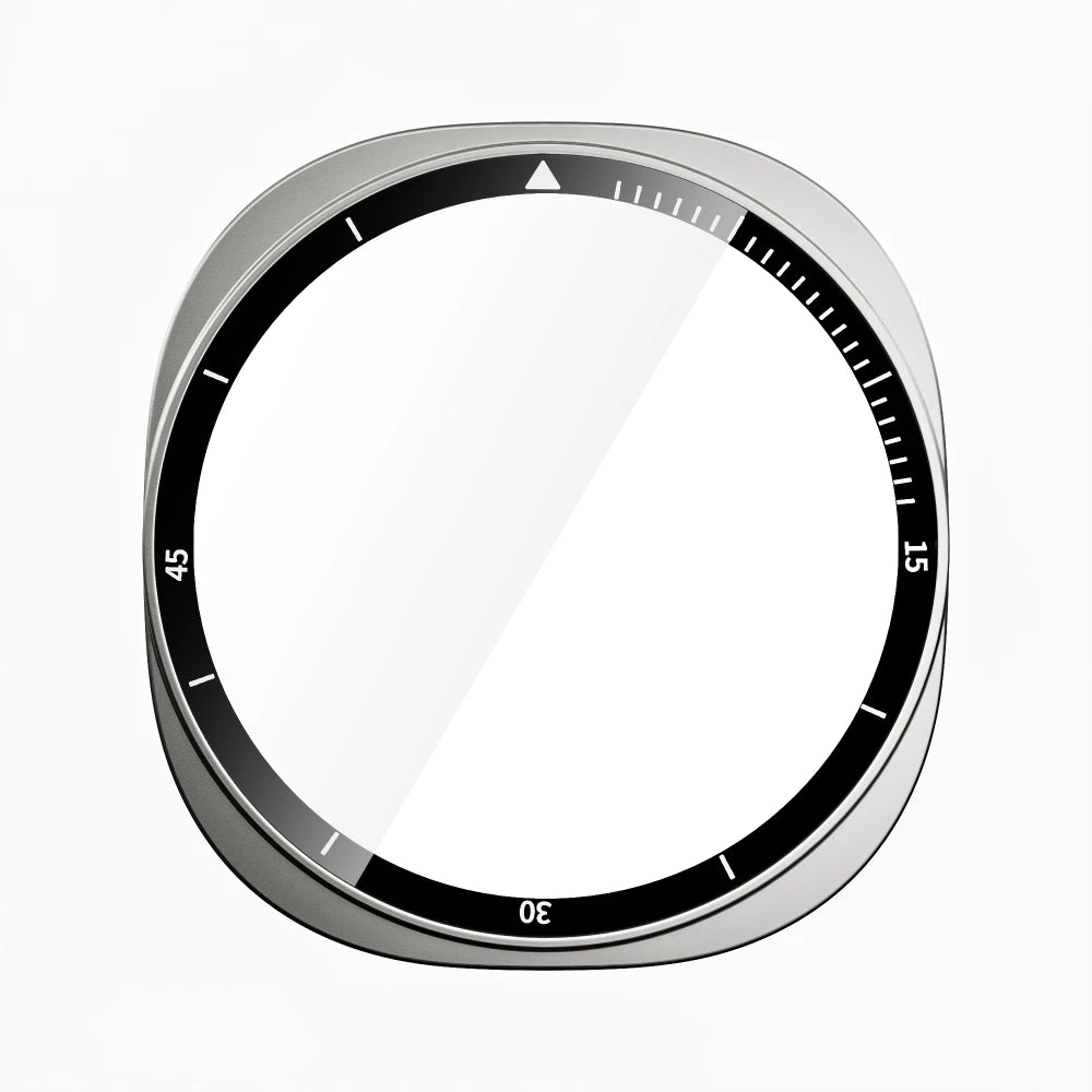 Schutzcover aus gehärtetem Glas mit PC-Rahmen für Smartwatches 40/44mm