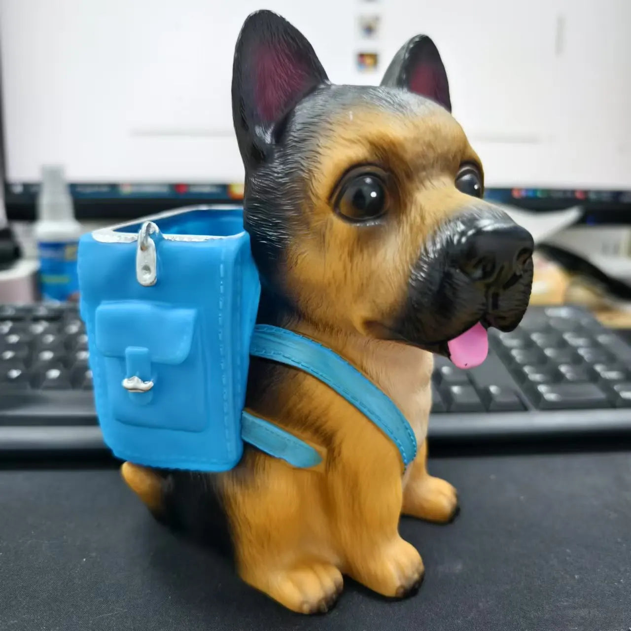 Niedlicher Hund Schreibtisch Stifthalter Labrador Retriever Organizer