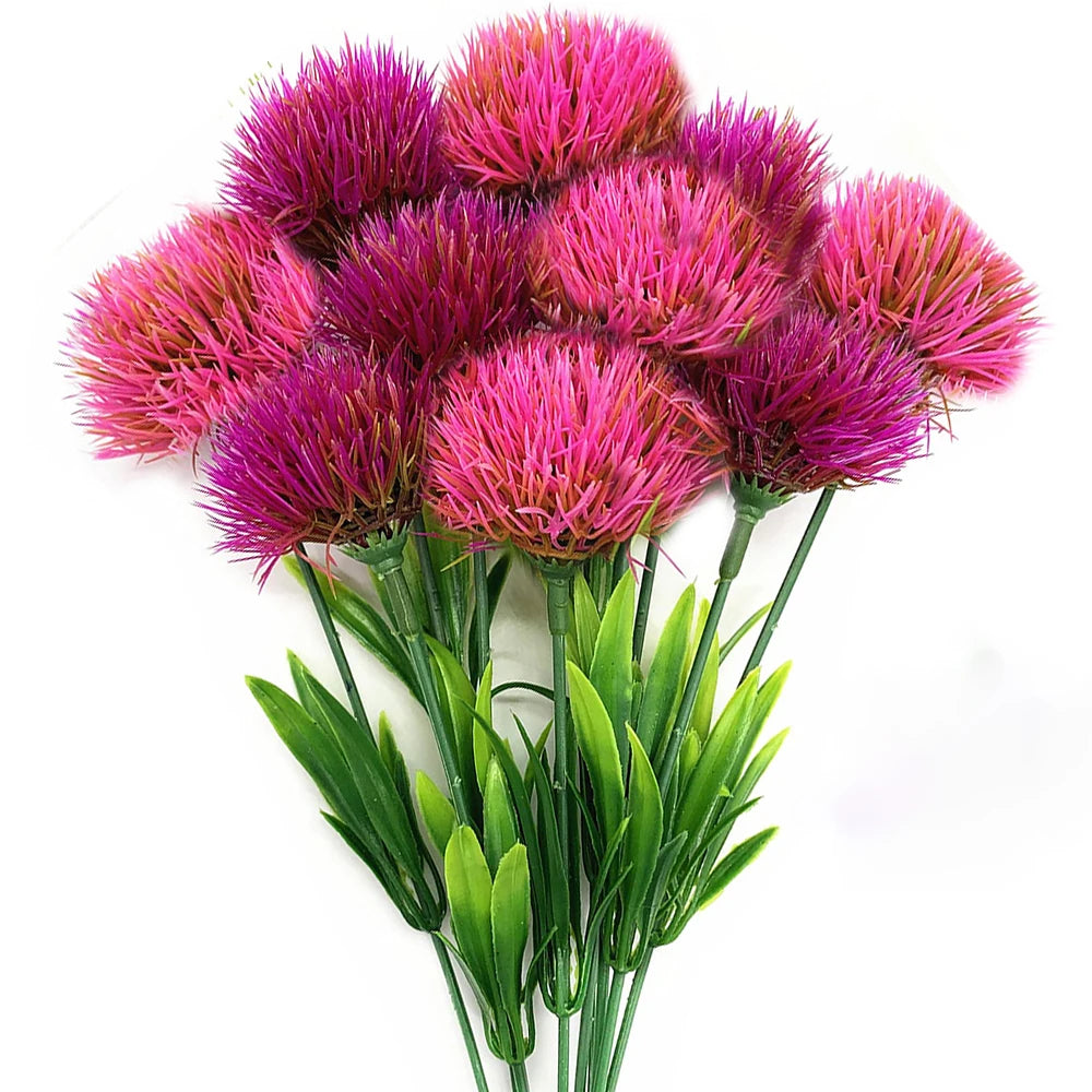 10 Stück künstliche Löwenzahnblumen für vielseitige Dekoration