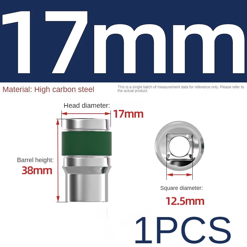 Robuster 8-32mm 1/2 Zoll Steckschlüsselsatz für Pneumatik - Mechaniker